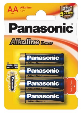 Элементы питания Panasonic Alkaline Power AA