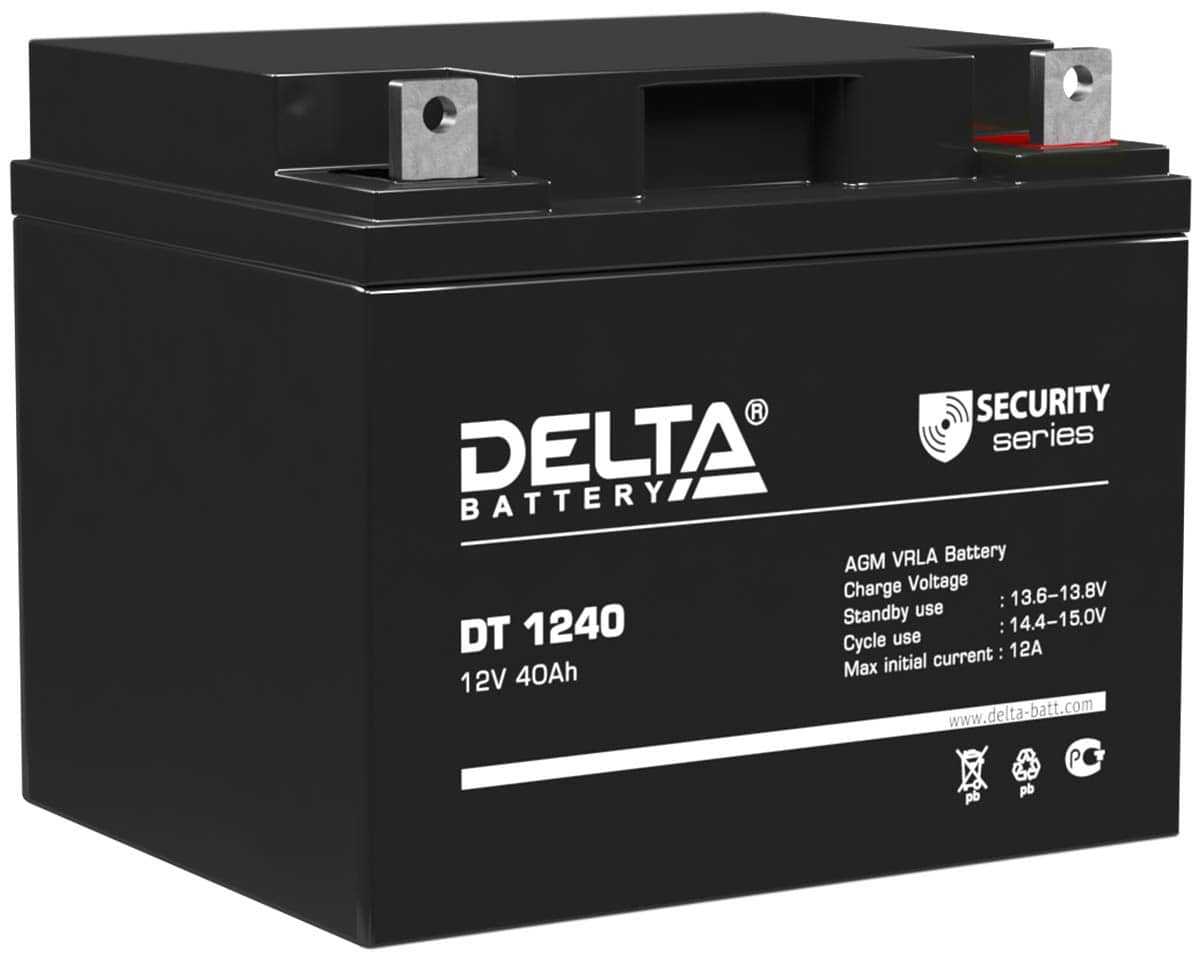 Аккумулятор delta 12v 26ah