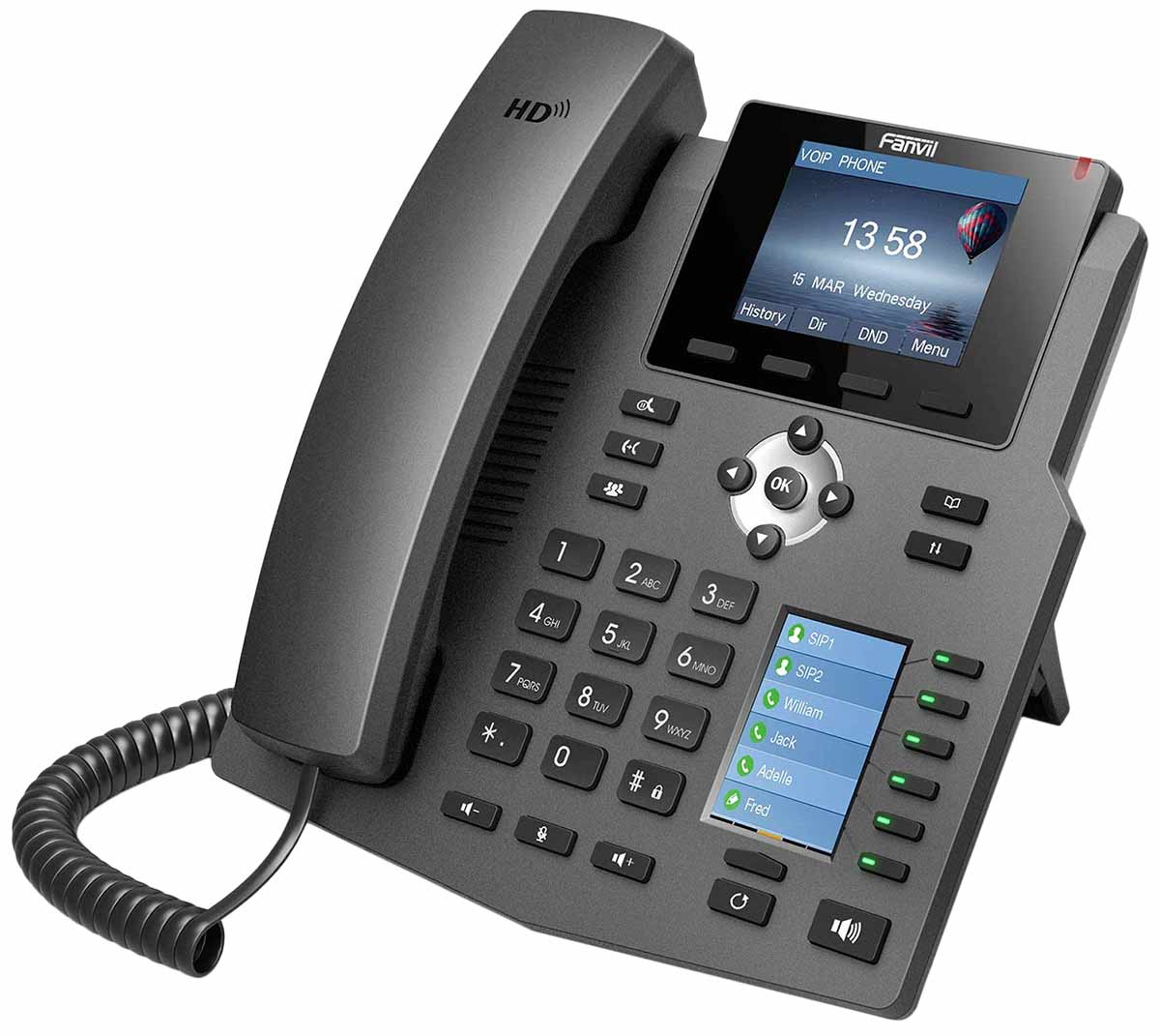 VoIP телефон Fanvil X4G black по самой выгодной цене . Купить VoIP телефон  Fanvil X4G black с доставкой - интернет-магазин ВОЛЬТА