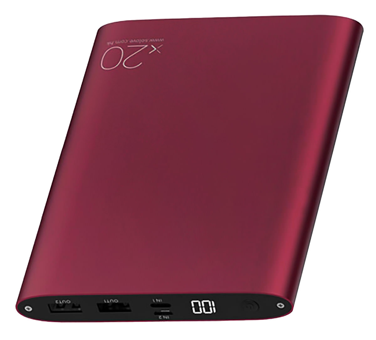 внешний аккумулятор Xiaomi SOLOVE PowerBank A8-2 20000mAh dark red по самой  выгодной цене . Купить внешний аккумулятор Xiaomi SOLOVE PowerBank A8-2  20000mAh dark red с доставкой - интернет-магазин ВОЛЬТА