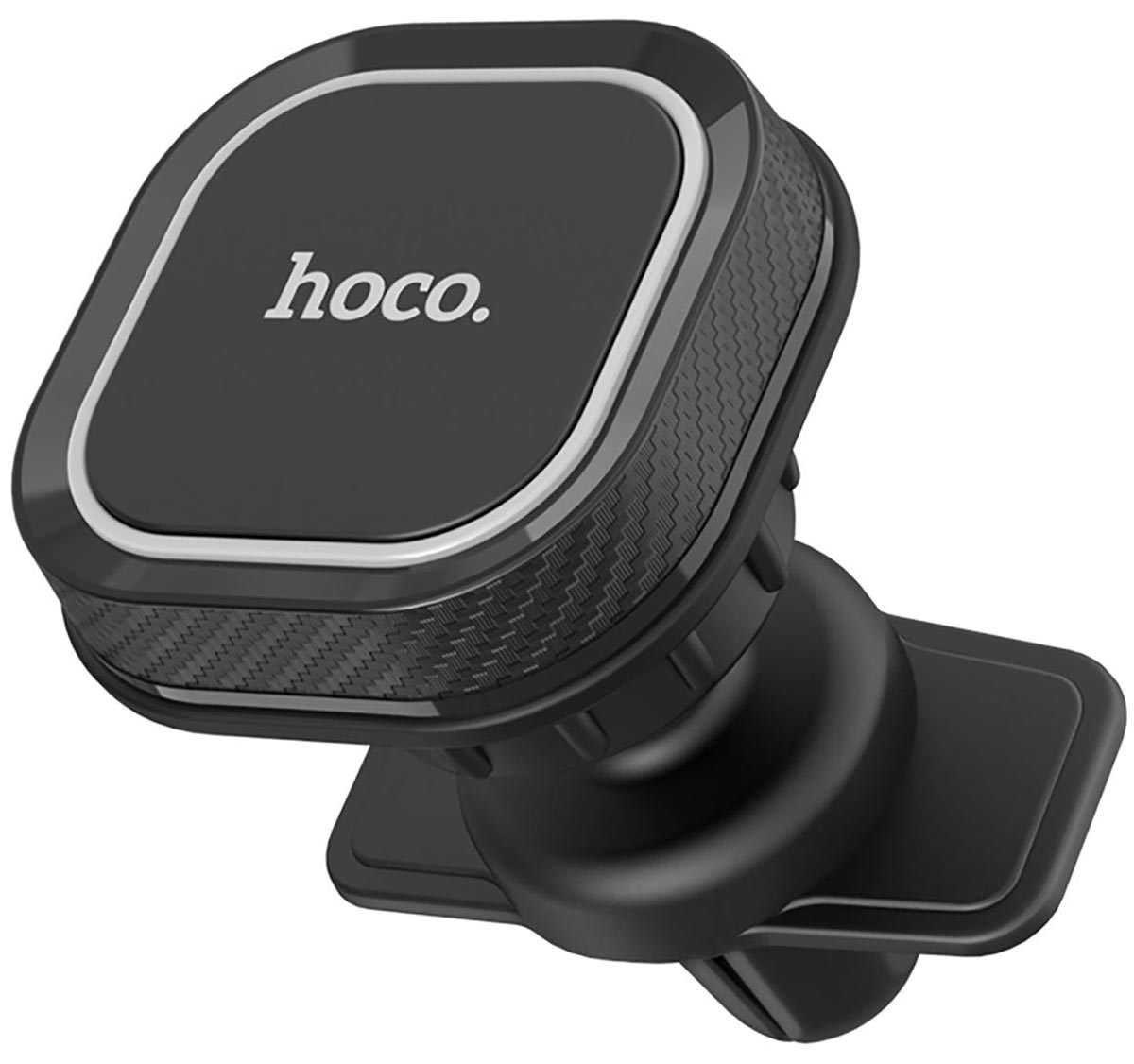 магнитный держатель на воздуховод Hoco CA52 Intelligent air outlet in-car  holder black/grey по самой выгодной цене . Купить магнитный держатель на  воздуховод Hoco CA52 Intelligent air outlet in-car holder black/grey с  доставкой -