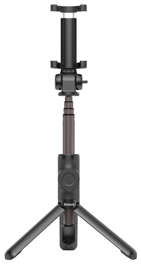 монопод с триподом для селфи Baseus Lovely Bluetooth Folding Bracket Selfie Stick black