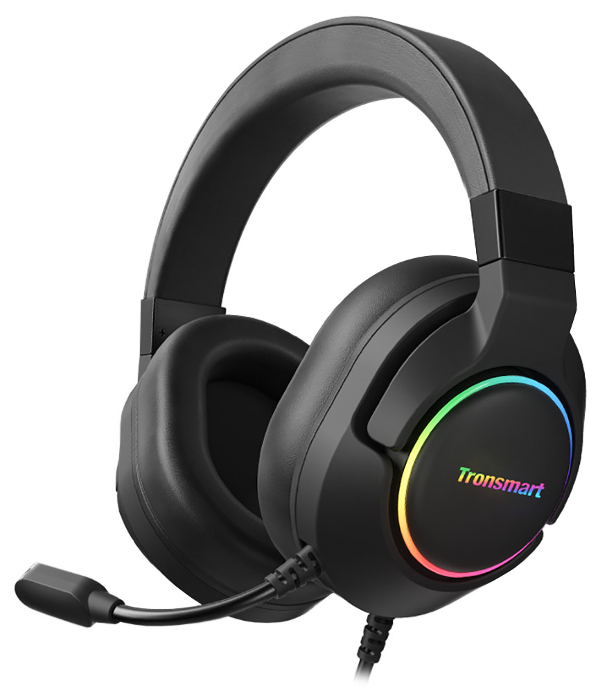 игровая гарнитура 7.1 с RGB подсветкой Tronsmart Sparkle Gaming Headset по  самой выгодной цене . Купить игровая гарнитура 7.1 с RGB подсветкой  Tronsmart Sparkle Gaming Headset с доставкой - интернет-магазин ВОЛЬТА