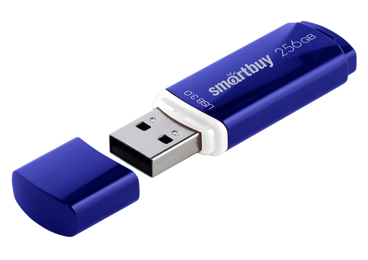 флешка USB 3.0 SmartBuy Crown 256GB 3.0 blue по самой выгодной цене . Купить  флешка USB 3.0 SmartBuy Crown 256GB 3.0 blue с доставкой - интернет-магазин  ВОЛЬТА