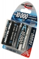 аккумулятор Ansmann 10000 mAh R20/D-2BL 