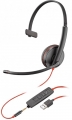 гарнитура для смартфона и ноутбука Plantronics BlackWire C3215-A (PL-C3215-A) black