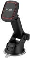 магнитный держатель на присоске Hoco CA42 Cool Journey in-car dashboard holder with stretch rod black
