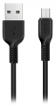 кабель передачи данных Hoco X20 Flash micro 2m black
