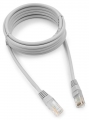 патч корд Cablexpert UTP кат.5e, 3м, литой серый