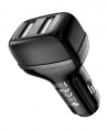 автомобильное зарядное устройство Hoco Z36 Leader 2USB 2.4A black