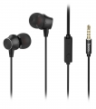 наушники с микрофоном для телефона Hoco M51 Proper sound universal earphones with mic black