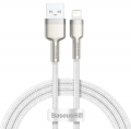 кабель передачи данных Baseus Cafule Series Metal Data Cable USB to IP 2.4A 1m white