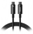 кабель для быстрой зарядки Baseus Tungsten Gold Fast Charging Data Cable Type-C to Type-C 240W 2m black