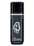 флешка USB SmartBuy Glossy series 4Gb black