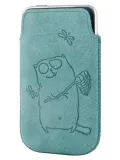 футляр Deeson Flip-net iPhone бирюзовый