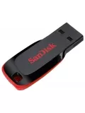 флешка USB SanDisk CZ50 Cruzer Blade 32Gb black red