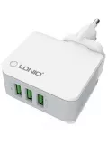 универсальное зарядное устройство LDNIO A3303 3USB *3,4A white