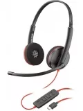 Наушники USB type C Plantronics BlackWire C3220-C (PL-C3220-C) black