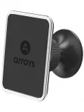 магнитный держатель на 3М скотче Arroys Stick-SM1 black