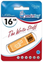 флешка USB SmartBuy Glossy series 16Gb