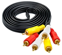 кабель межблочный ATcom 1.2 m 3RCA(m)