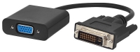 адаптер Cablexpert DVI-D-VGA, 25M/15F, 0.2м