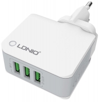 универсальное зарядное устройство LDNIO A3303 3USB *3,4A
