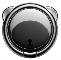 попсокет на телефон Baseus Bear Finger Metal Ring Grip Stand Holder