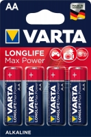 батарейки (4 шт.) Varta LR6/AA LONGLIFE Max Power-4BL
