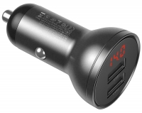 автомобильная зарядка в прикуриватель с дисплеем Baseus Digital Display Dual USB 4.8A Car Charger 24W автомобильная зарядка в прикуриватель с дисплеем Baseus Digital Display Dual USB 4.8A Car Charger 24W