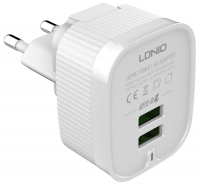 зарядное устройство LDNIO A201 2USB + кабель USB - micro USB