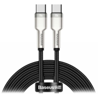 кабель передачи данных Baseus Cafule Series Metal Data Cable Type-C to Type-C 100W 2m