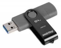 флешка USB SmartBuy Twist Dual Type-C/Type-A 64GB 3.1