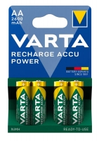 аккумуляторы Varta 2600 mAh R6/AA R2U-4BL