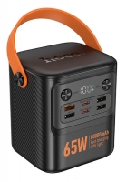 портативный внешний аккумулятор для ноутбука Hoco J152 Pro Tough PD65W+light power bank(80000mAh) портативный внешний аккумулятор для ноутбука Hoco J152 Pro Tough PD65W+light power bank(80000mAh)