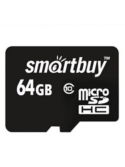 карта памяти SmartBuy 64Gb microSDXC Class 10