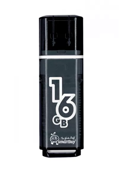 флешка USB SmartBuy Glossy series 16Gb