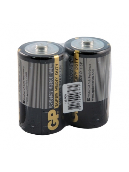 батарейки (2 шт.) GP R20/D Supercell-OS2