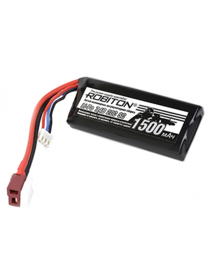 аккумуляторная сборка Robiton LP-STB2-1500 Lipo 7.4В 1500мАч