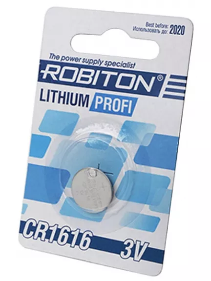 батарейка Robiton CR1616 PROFI-1BL