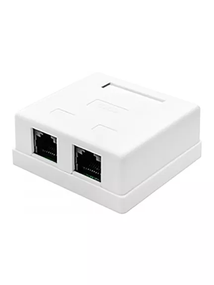 компьютерная розетка ATcom RJ 45 5 кат. 2 порта