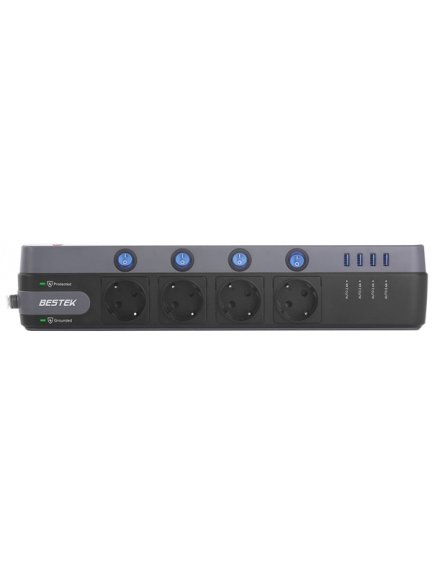 сетевой фильтр Bestek EU power strip MRJ4402
