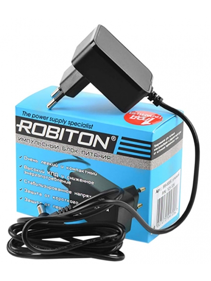 блок питания для радиотелефонов Robiton ID5,5-500S угловой 4,8x1,7/15 (+)
