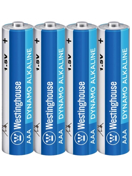 мизинчиковые батарейки (4 шт.) Westinghouse LR03/AAA Dynamo Alkaline-SP4