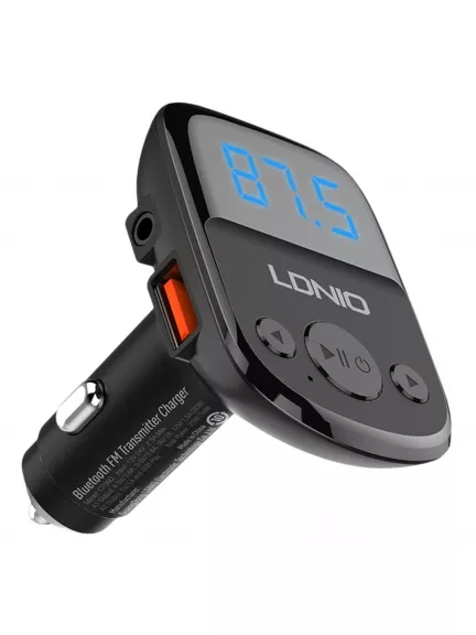 автомобильная зарядка с Bluetooth FM трансмитером LDNIO C706Q