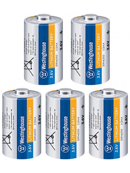 батарейки Westinghouse ER 14250 (1/2AA) 5шт.