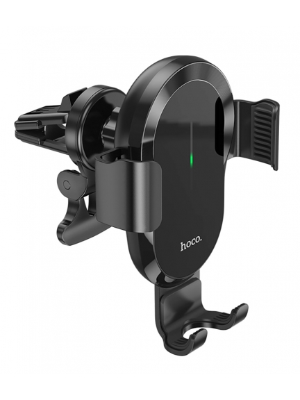 держатель с беспроводной зарядкой Hoco CA105 Guide three-axis linkage wireless charging car holder