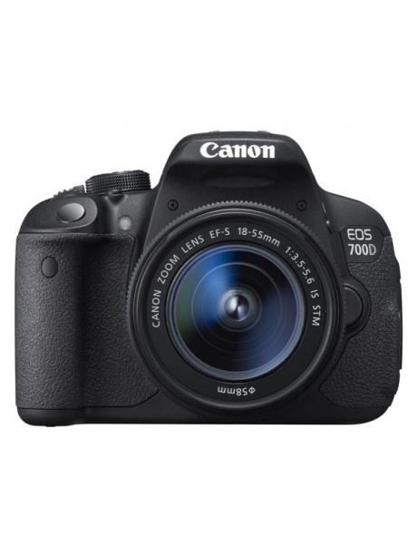 зеркальный фотоаппарат Canon EOS 700D 18-55 IS KIT STM black