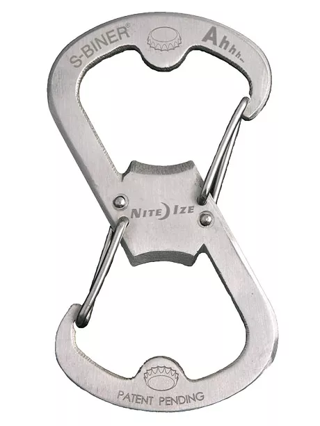 органайзер для ключей Nite Ize S-Biner Ahhh стальной
