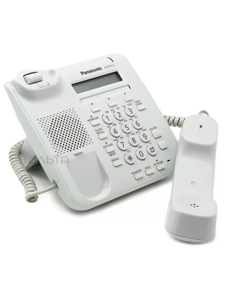 системный IP-телефон Panasonic KX-NT511ARU white